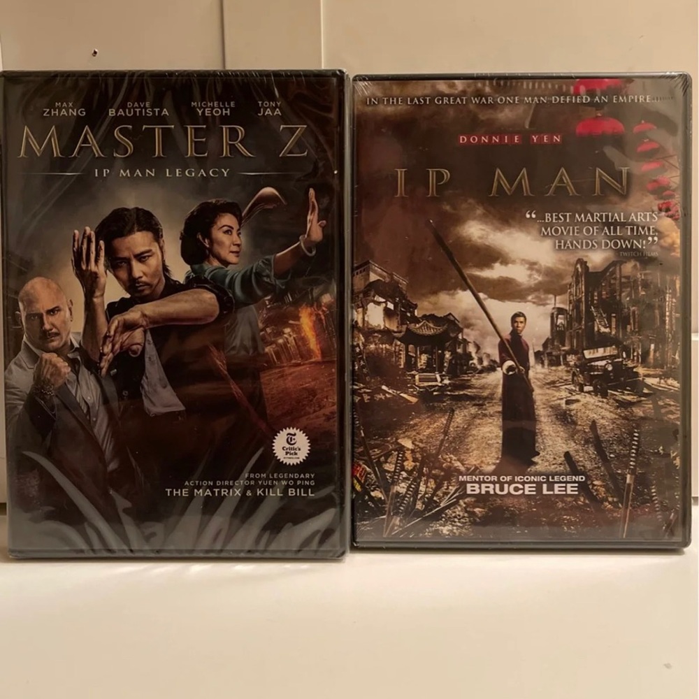 Master Z & IP Man DVD movies